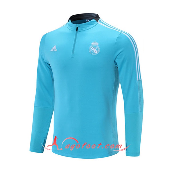 Sweatshirt Training Real Madrid Bleu Clair 2021/2022