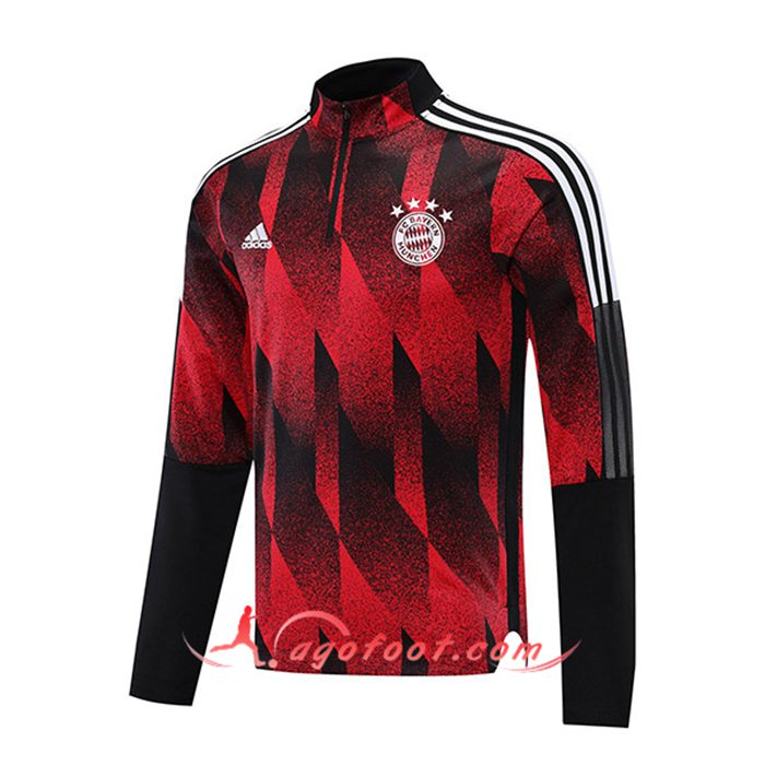 Sweatshirt Training Bayern Munich Rouge/Noir 2021/2022