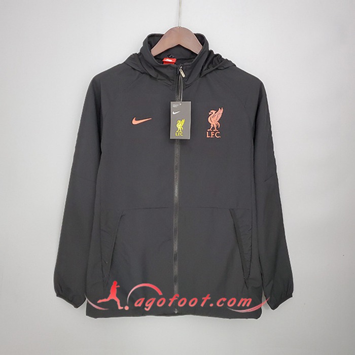 Coupe-Vent FC Liverpool Noir 2021/2022