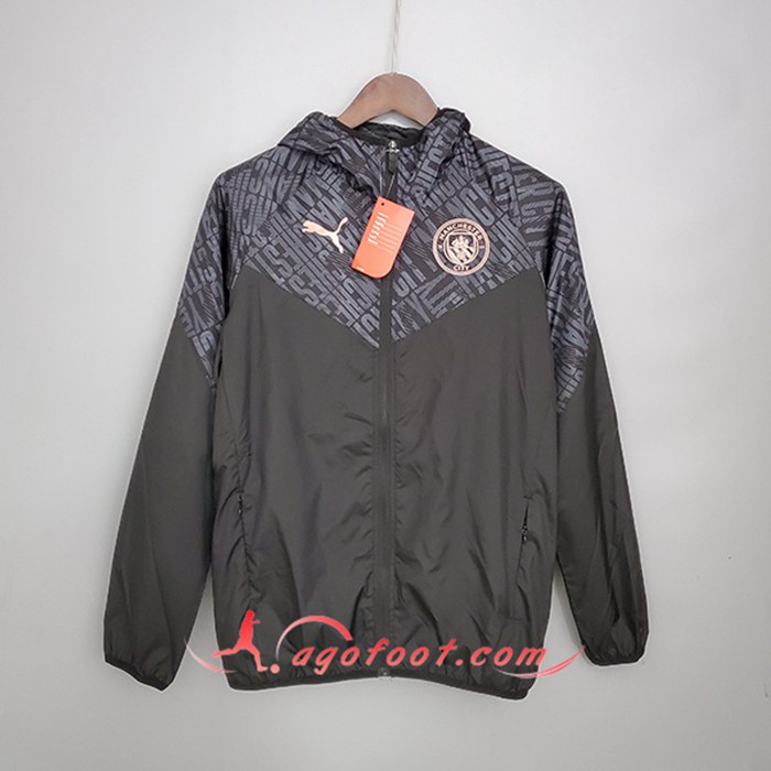 Coupe-Vent Manchester City Noir 2021/2022