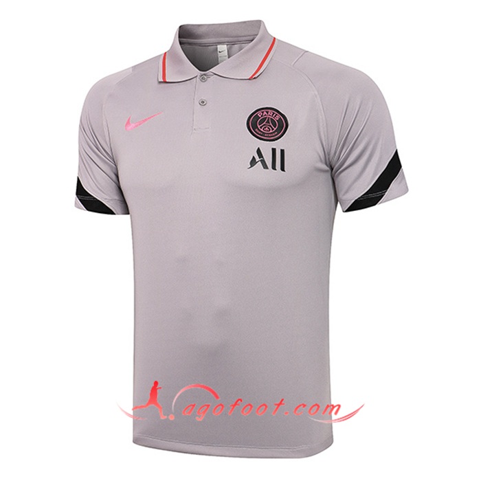 Polo Foot PSG + Pantalon Gris Classic 2021/2022