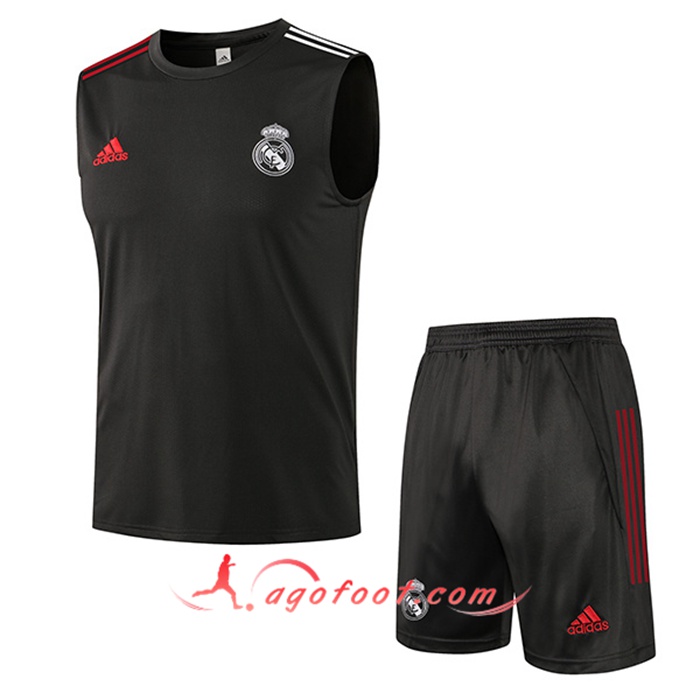 Ensemble Training T-Shirts Real Madrid + Short Noir 2021/2022