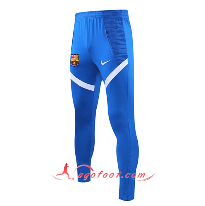 Training Pantalon Foot FC Barcelone Bleu 2021/2022 -2