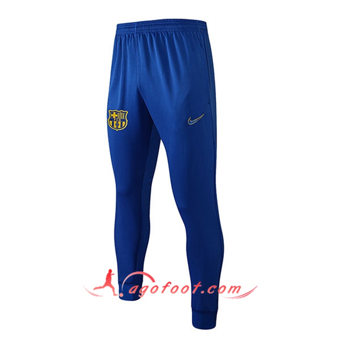 Training Pantalon Foot FC Barcelone Bleu 2021/2022 -3