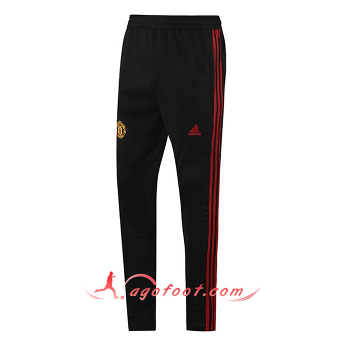 Training Pantalon Foot Manchester United Noir/Rouge 2021/2022