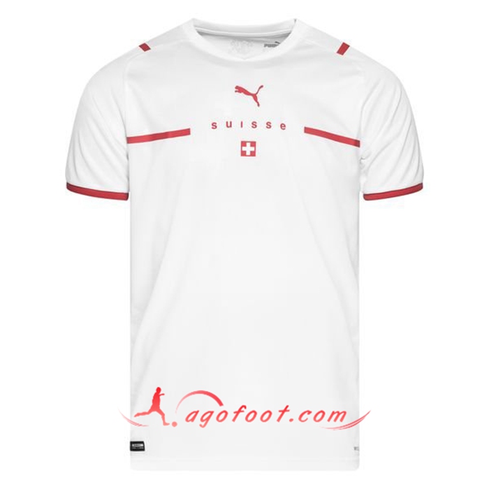 Nouveaux Maillot Equipe Suisse Blanc 2021