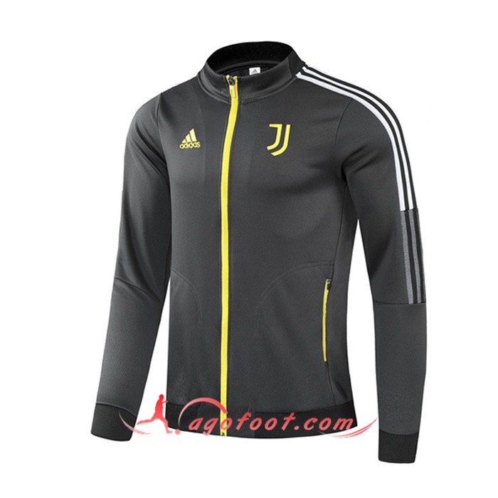 Nouveaux Veste Foot Juventus Noir 2021/2022