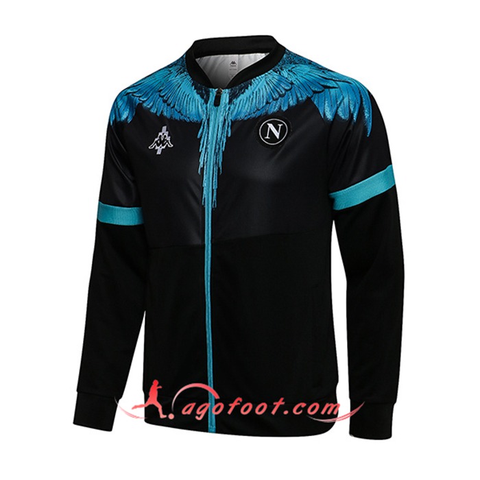 Nouveaux Veste Foot Naples Blanc 2021/2022