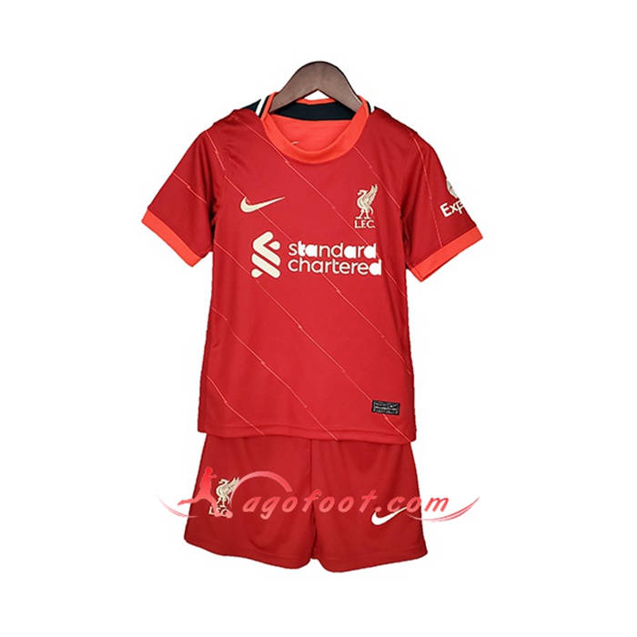 Maillot de Foot FC Liverpool Enfant Domicile 2021/2022