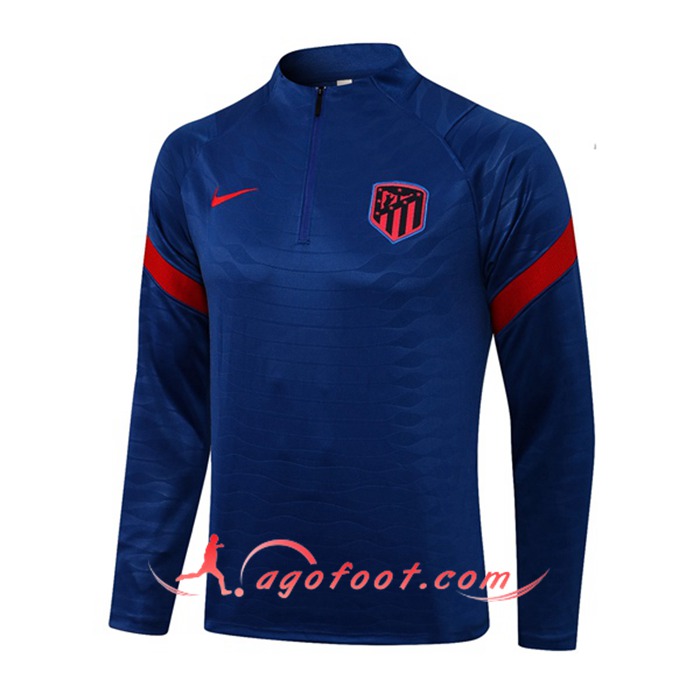 Sweatshirt Training Atletico Madrid Bleu 2021/2022