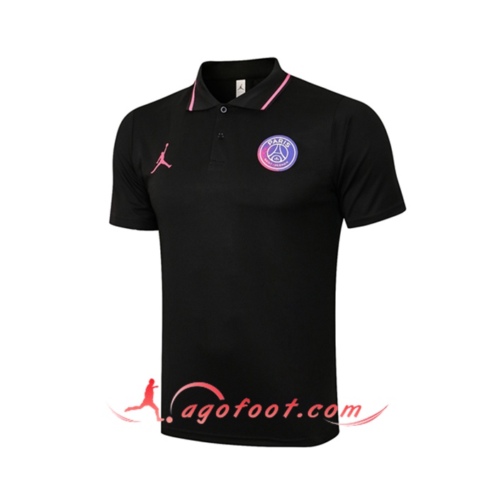Polo Foot Jordan PSG Noir 2021/2022