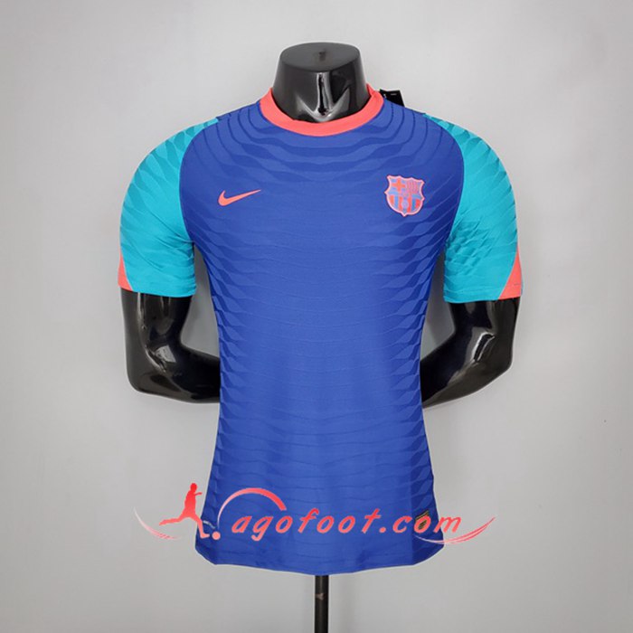 Training T-Shirts FC Barcelone Player Version Bleu 2021/2022