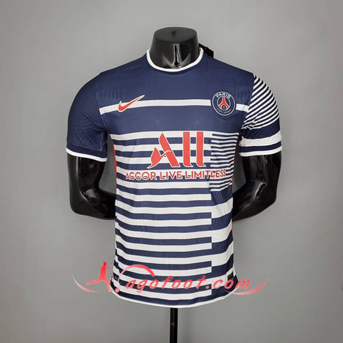 Training T-Shirts PSG Player Version Classic Version Blanc/Bleu 2021/2022