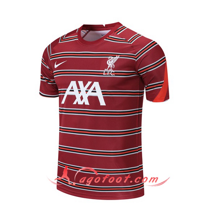 Training T-Shirts FC Liverpool Rouge 2021/2022