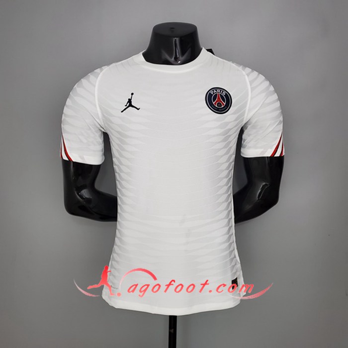 Training T-Shirts Jordan PSG Player Version Blanc 2021/2022