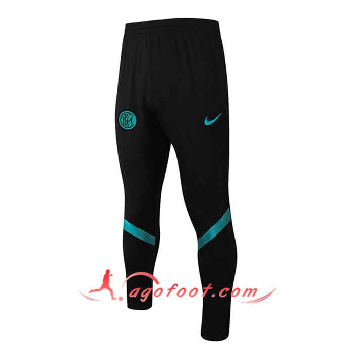 Training Pantalon Foot Inter Milan Noir/Bleu 2021/2022 -02