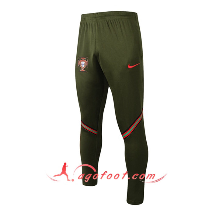 Training Pantalon Foot Portugal Vert 2021/2022