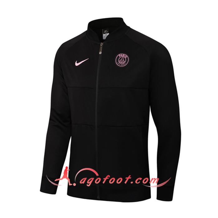 Nouveaux Veste Foot PSG Noir 2021/2022