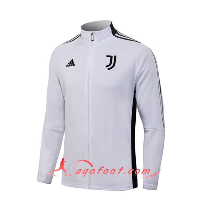 Nouveaux Veste Foot Juventus Gris 2021/2022