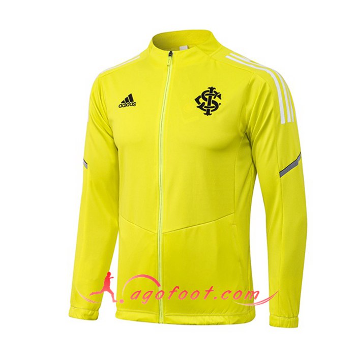 Nouveaux Veste Foot Bresil Jaune 2021/2022