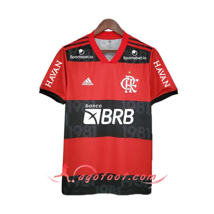 Maillot de Foot Flamengo Domicile All Sponsor 2021/2022