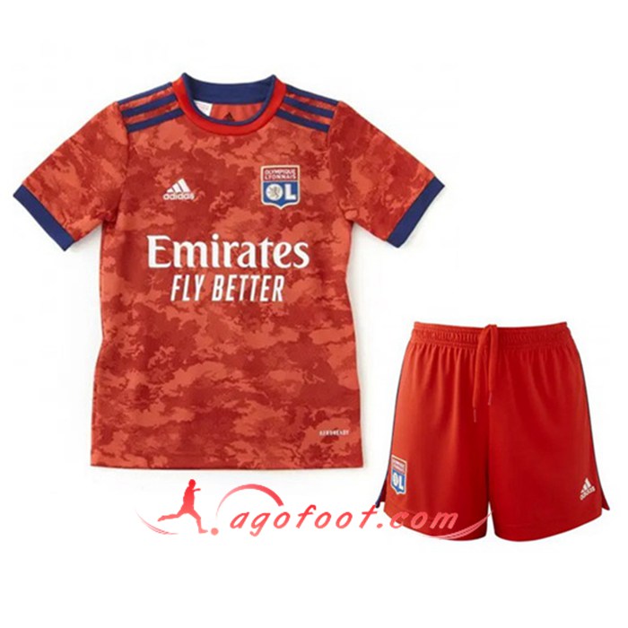 Maillot de Foot Lyon OL Enfant Exterieur 2021/2022
