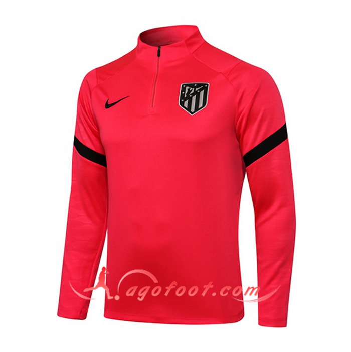 Sweatshirt Training Atletico Madrid Rouge 2021/2022