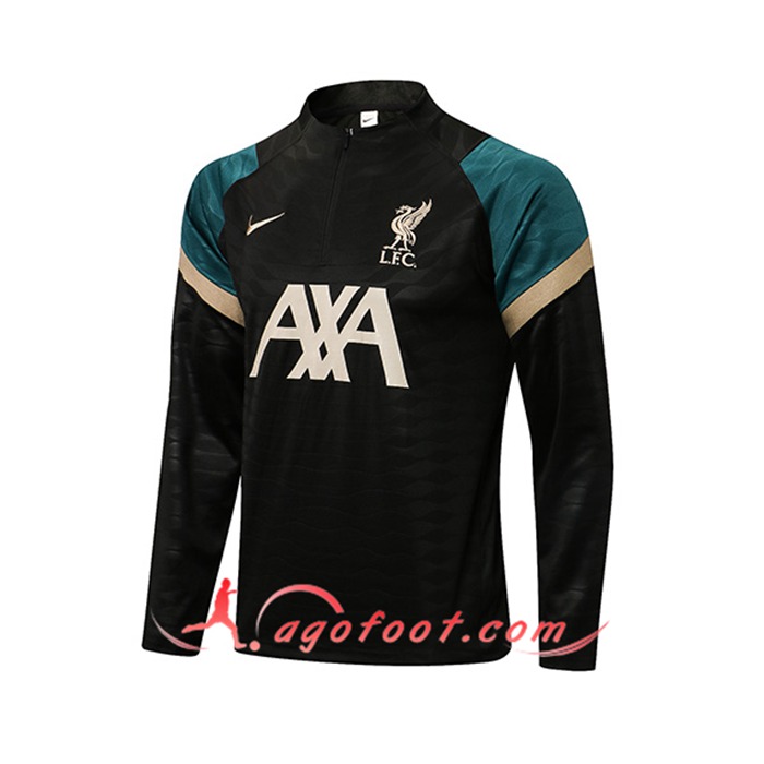 Sweatshirt Training FC Liverpool Noir 2021/2022