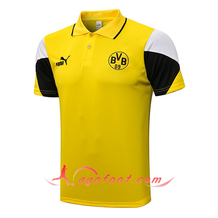 Polo Foot Dortmund BVB Jaune 2021/2022