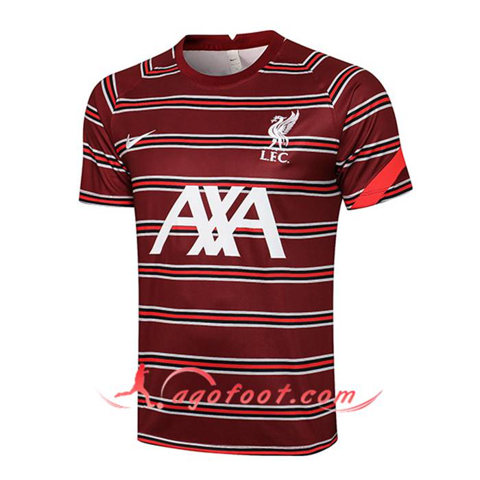 Training T-Shirts FC Liverpool Rouge 2021/2022