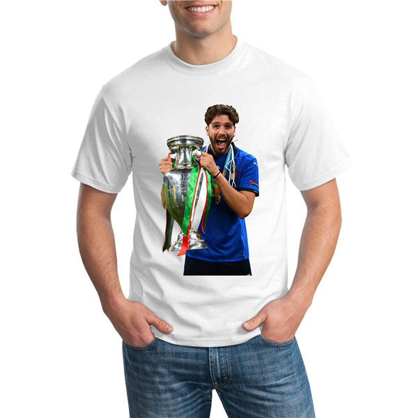 T-Shirts Italie UEFA Euro 2020 Champions Blanc - GXHTS13