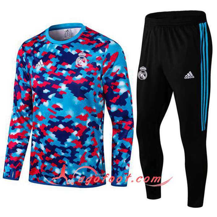 Ensemble Survetement de Foot Real Madrid Vert 2021/2022