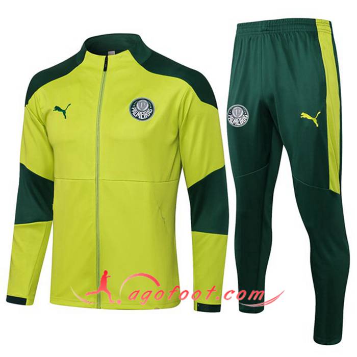 Ensemble Veste Survetement de Foot Palmeiras Vert 2021/2022