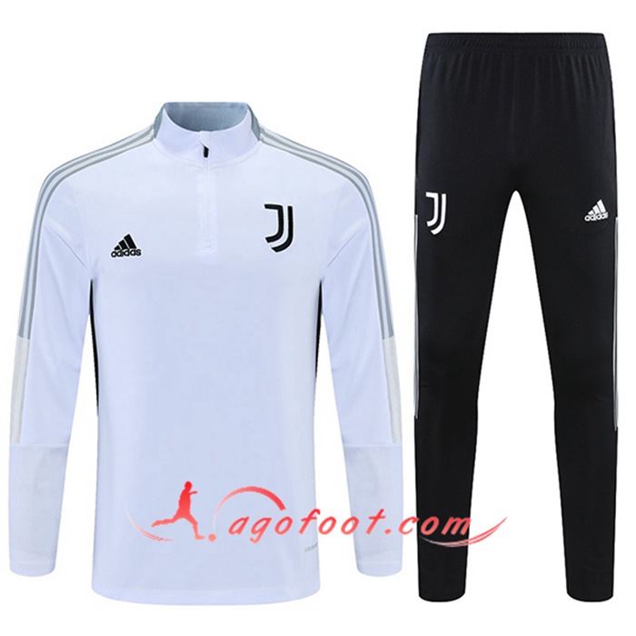 Ensemble Survetement de Foot Juventus Blanc 2021/2022 -1