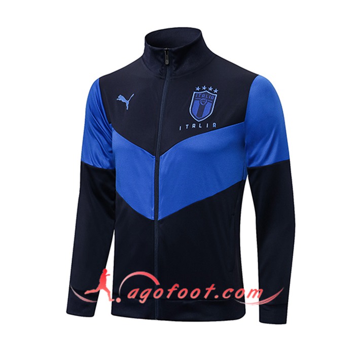 Nouveaux Veste Foot Italie Noir 2021/2022