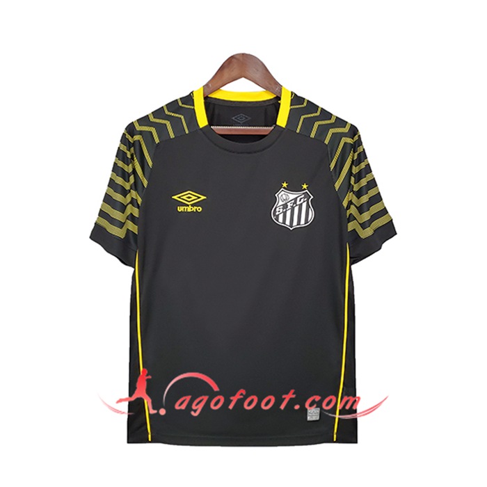 Maillot de Foot Santos Gardien de But Noir 2021/2022