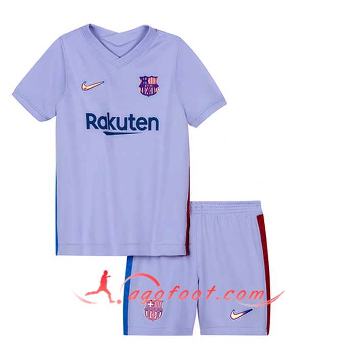 Maillot de Foot FC Barcelone Enfant Exterieur 2021/2022
