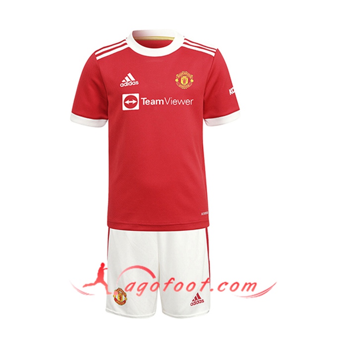 Maillot de Foot Manchester United Enfant Domicile 2021/2022
