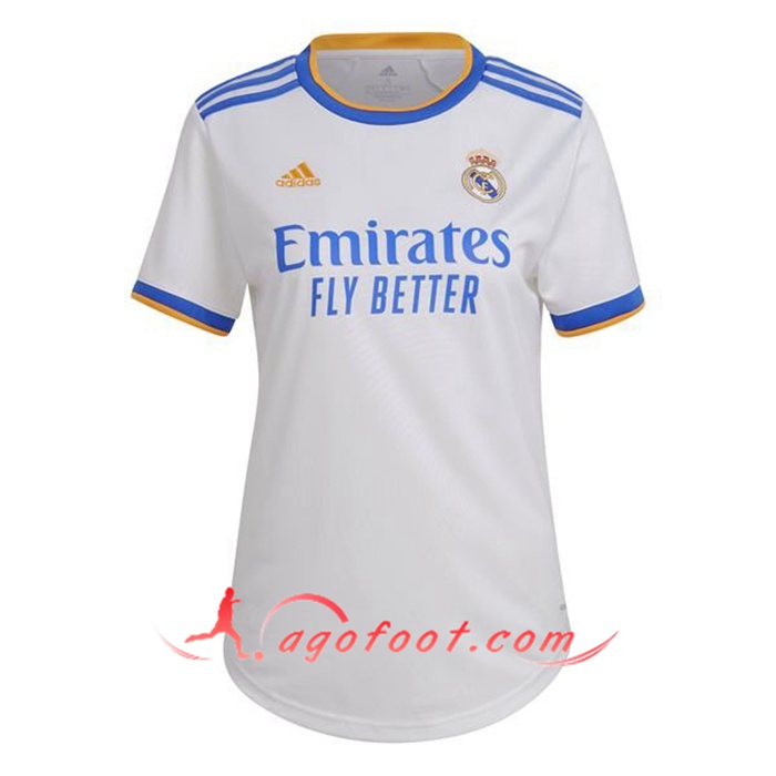 Maillot de Foot Real Madrid Femme Domicile 2021/2022
