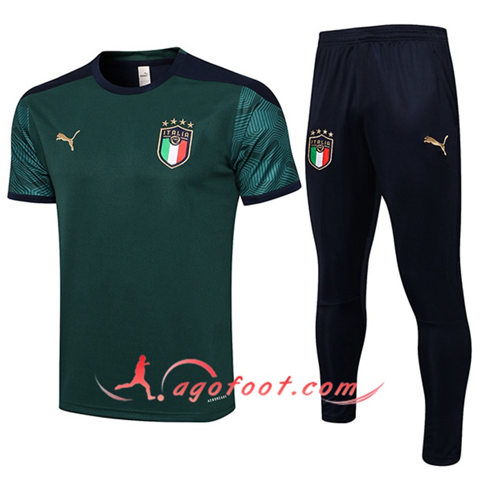 Ensemble Polo Italie + Pantalon Vert 2021/2022