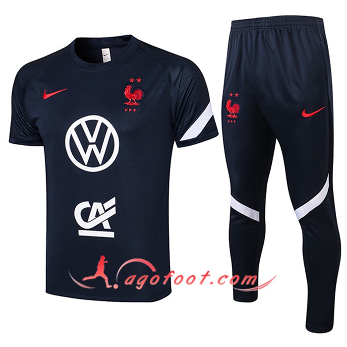 Ensemble Polo France + Pantalon Noir 2021/2022