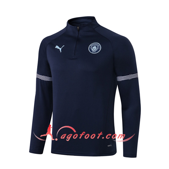 Sweatshirt Training Manchester City Bleu 2021/2022