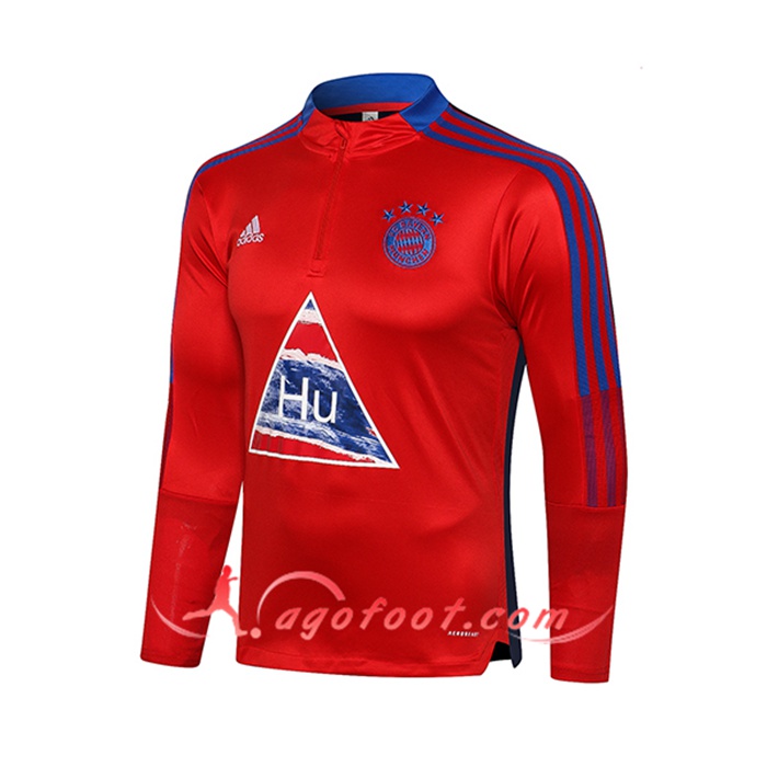 Sweatshirt Training Bayern Munich Rouge/Bleu 2021/2022