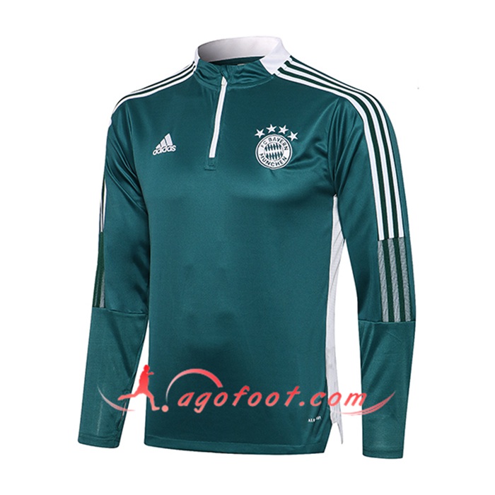 Sweatshirt Training Bayern Munich Vert 2021/2022
