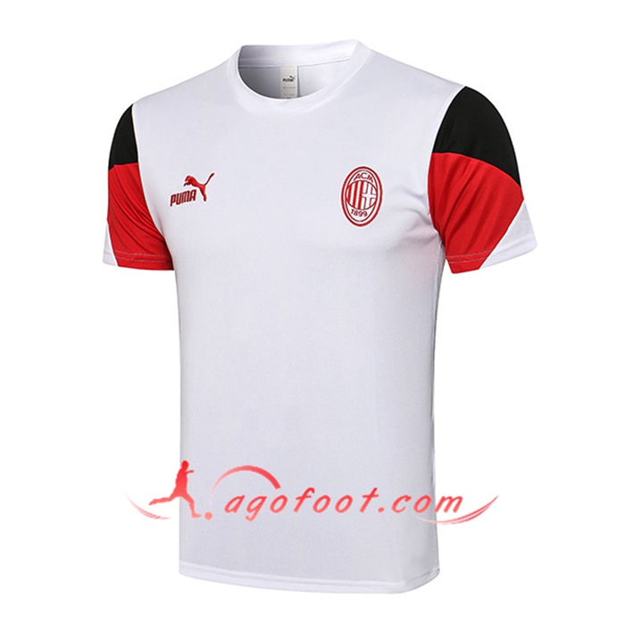 Polo Foot Milan AC Blanc 2021/2022