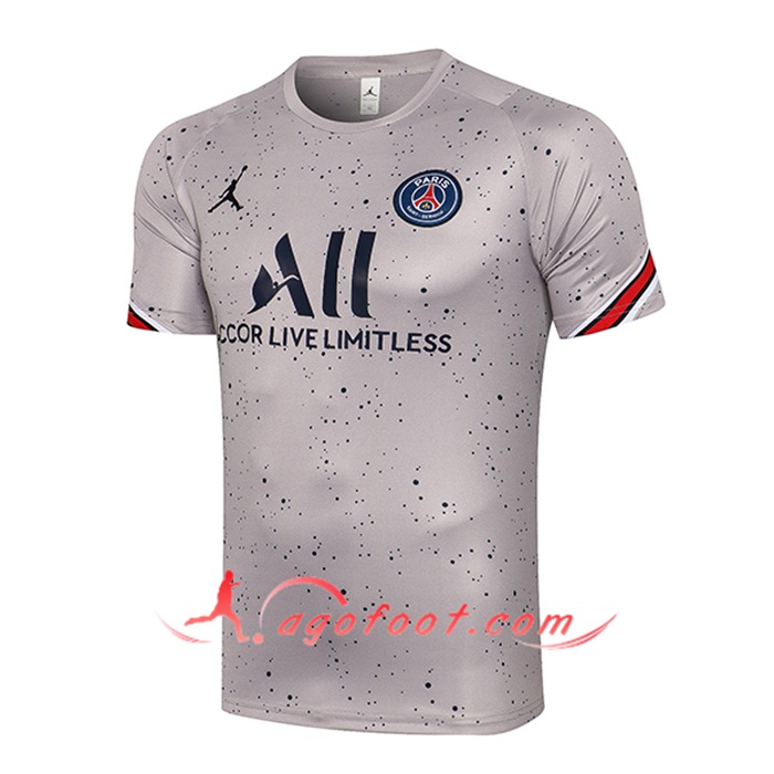 Training T-Shirts Jordan PSG Gris 2021/2022
