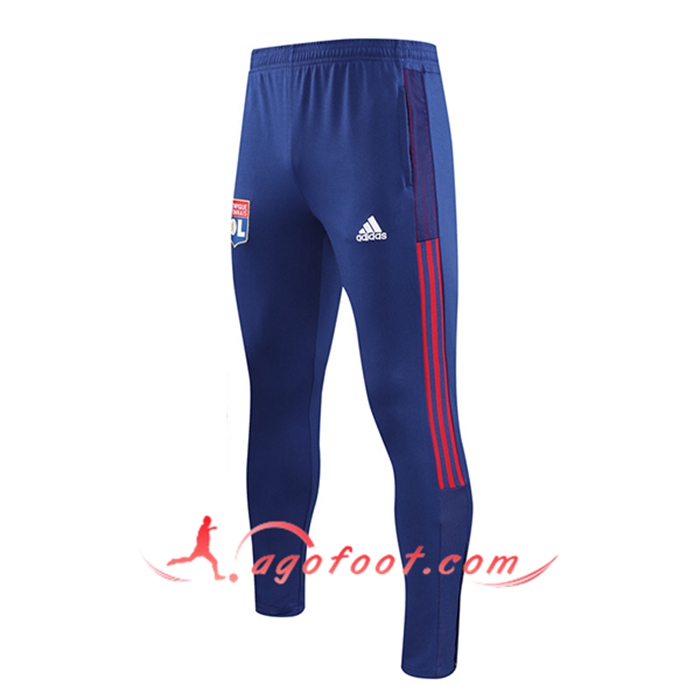 Training Pantalon Foot Lyon OL Bleu 2021/2022