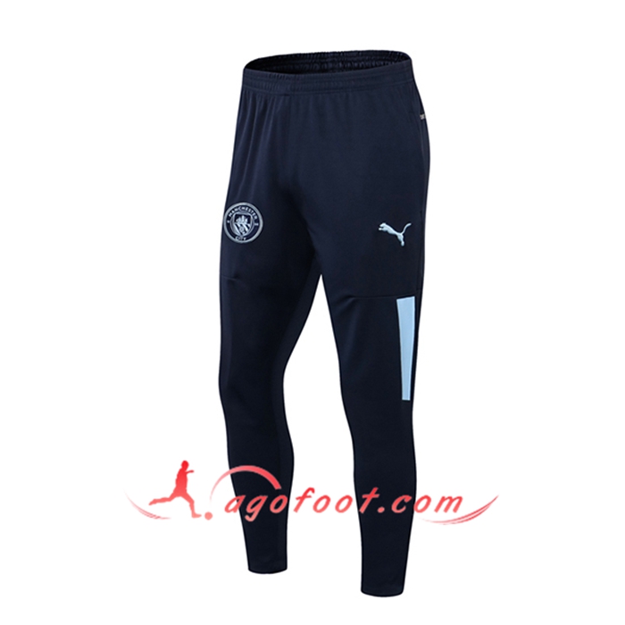 Training Pantalon Foot Manchester City Bleu 2021/2022
