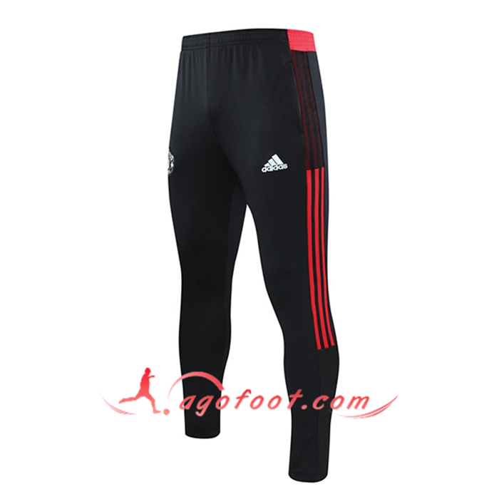 Training Pantalon Foot Manchester United Noir/Rouge 2021/2022
