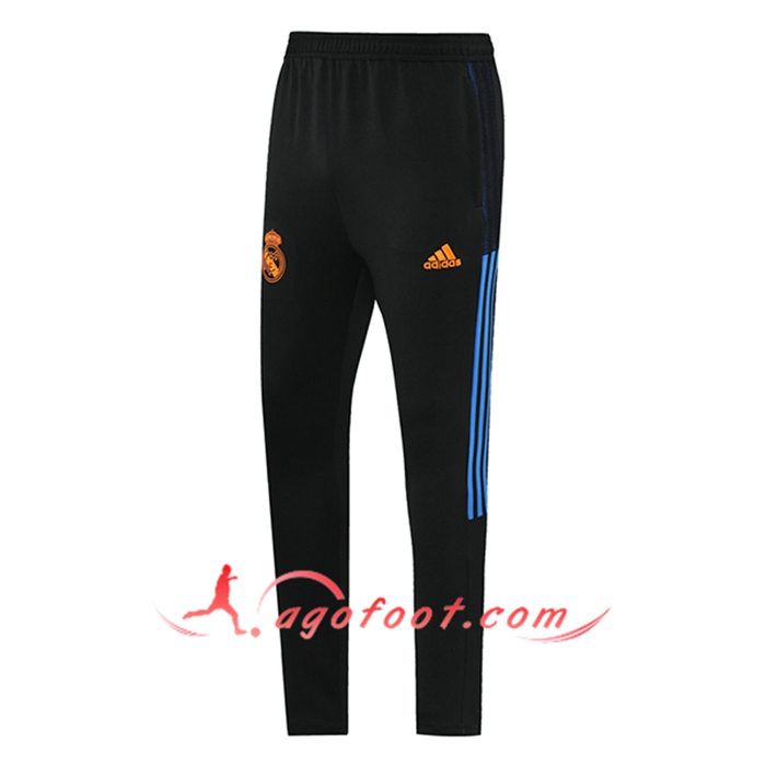 Training Pantalon Foot Real Madrid Noir/Bleu 2021/2022